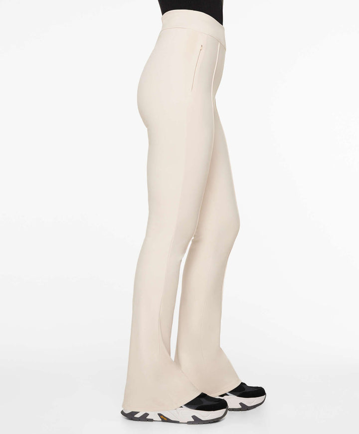 Moudda Oysho - Pantalon Long Flare Chaud - Taille Haute, Cheville, Zip & Couture - Tunisie 7