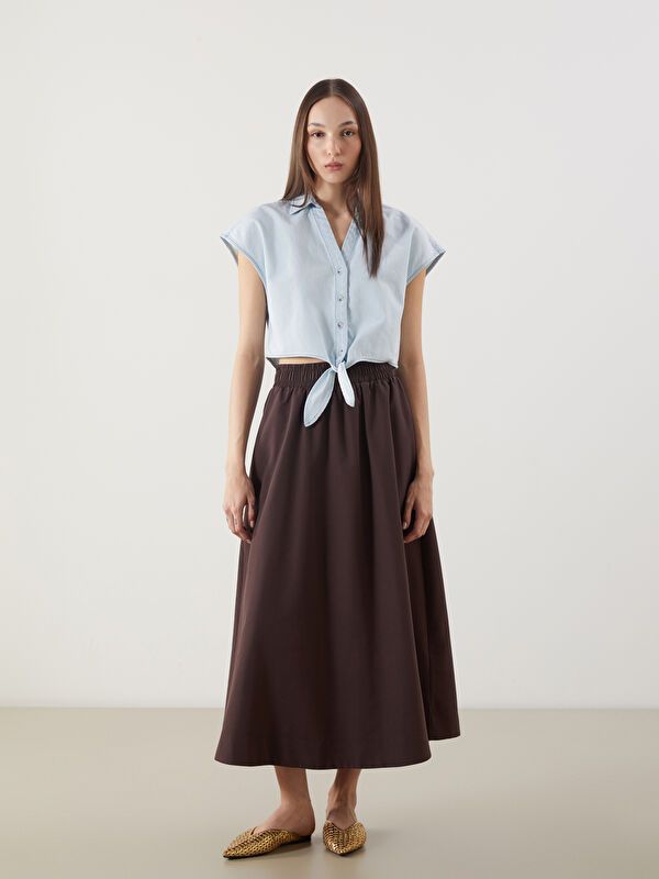 Moudda LC Waikiki - Chemise manches longues en jean pour Femme - Tunisie 2