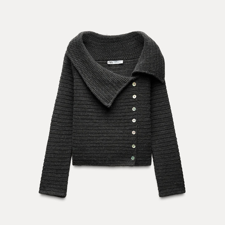 Moudda ZARA - Haut manches longues chaud, boutons latéraux - Tunisie 1