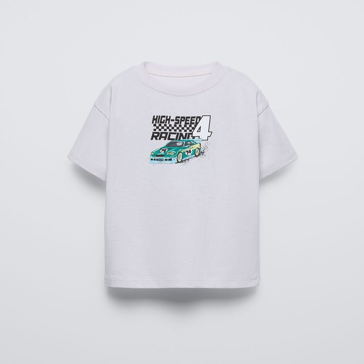 Moudda ZARA - T-shirt enfant imprimé voiture haute vitesse - Tunisie 2