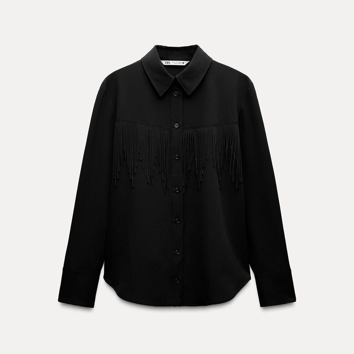 Moudda ZARA - Chemise franges - Tunisie 2