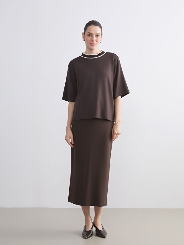 Moudda LC Waikiki - Jersey uncv à manches longues pour Femmes - Tunisie 2