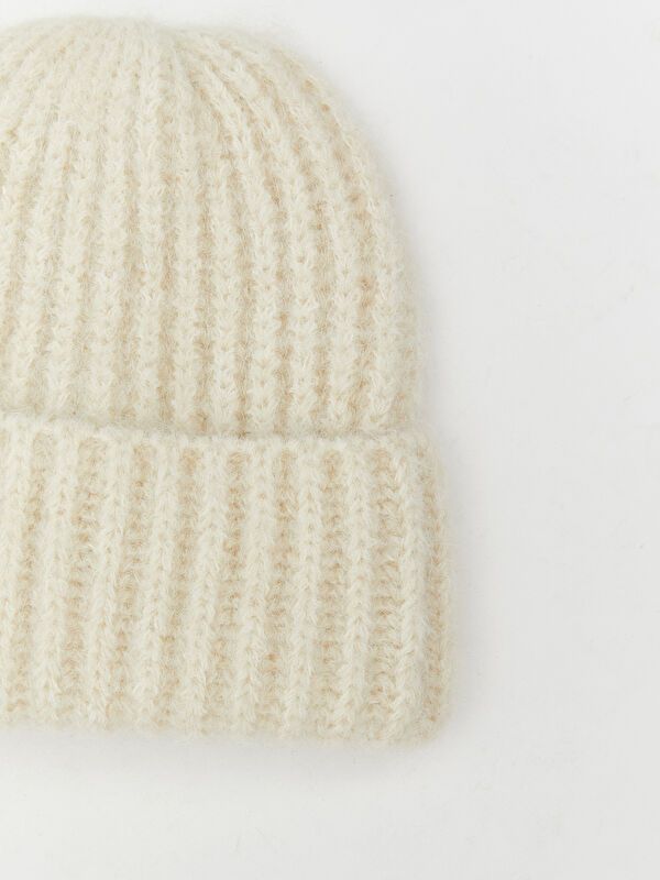 Moudda LC Waikiki - Bonnet tricot Femme Ecru - Tunisie 2