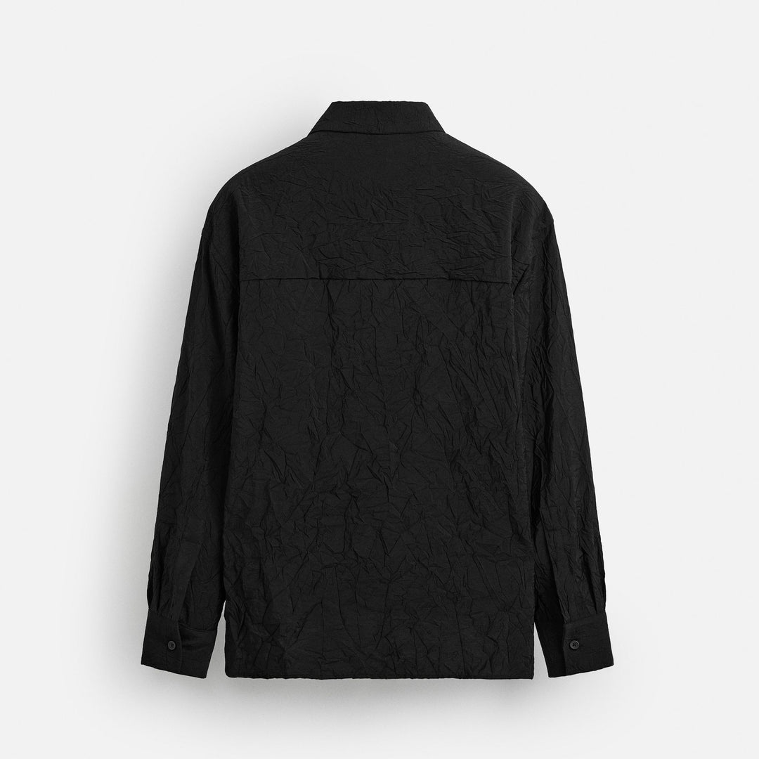 Moudda ZARA - Chemise Noire - Froissée - Tunisie 2