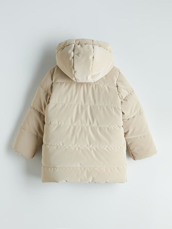 Moudda LC Waikiki - Manteau lourd Fille Beige - Tunisie 2