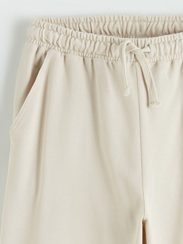 Moudda LC Waikiki - Short en jersey basique pour Garçon couleur Beige - Tunisie 2