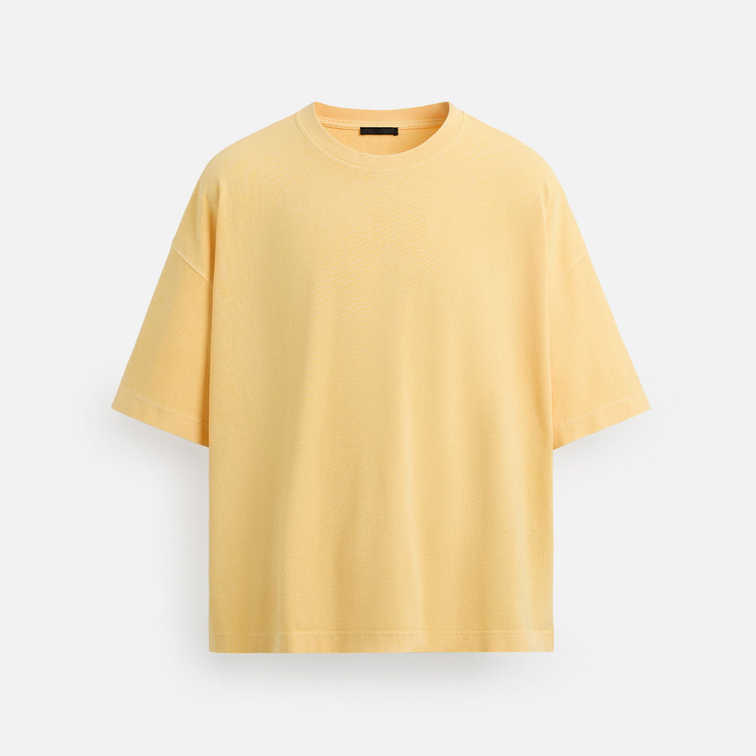 Moudda ZARA - T-Shirt Boxy - Lavé - Tunisie 1