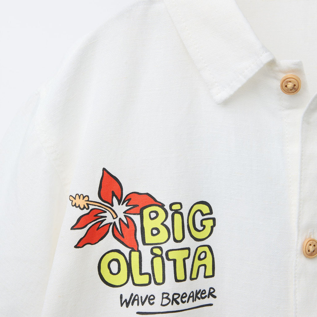 Moudda ZARA - Chemise Enfant - Big Olita & Imprimé Dos Vague - Tunisie 3