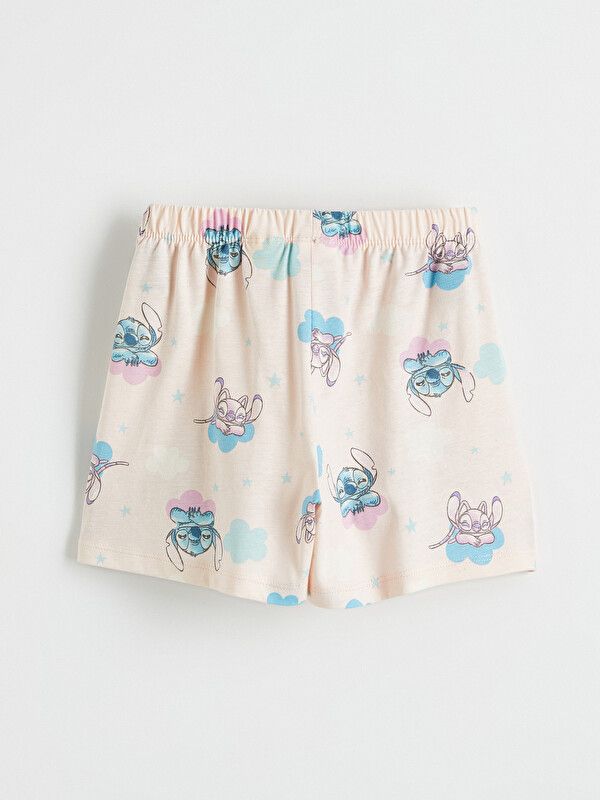Moudda LC Waikiki - Short-Capri manches courtes pour Fille couleur Crème - Tunisie 7