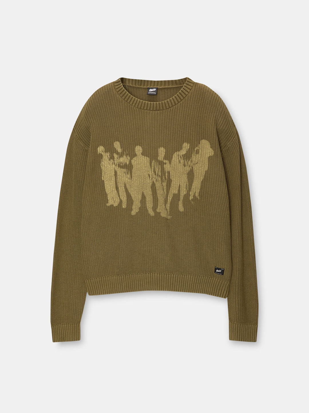 Moudda PULL & BEAR - Pull Manches Longues Point Anglais Acid Imprimé - Tunisie 1