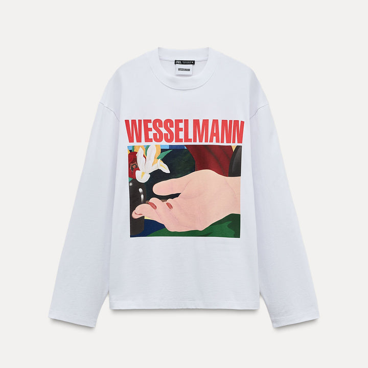 Moudda ZARA - T-shirt artistique Wesselmann - Tunisie 2