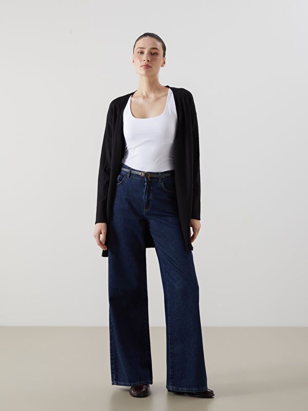 Moudda LC Waikiki - Cardigan fin en tricot Femme Noir - Tunisie 2