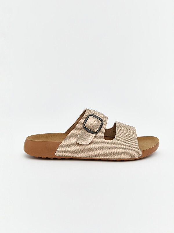 Moudda LC Waikiki - Pantoufles pour Femme couleur Beige - Tunisie 2