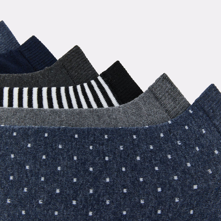 Moudda LC Waikiki - Chaussettes pour sneakers Homme Fil mélangé teint - Tunisie 3