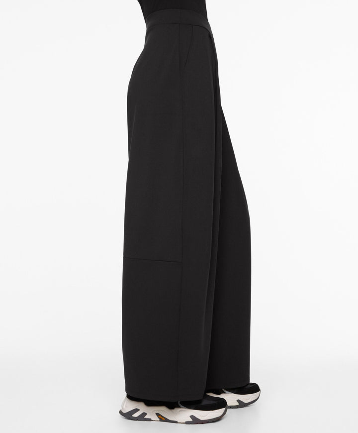 Moudda Oysho - Pantalon Long Large Chaud - Taille Haute & Cheville - Tunisie 7