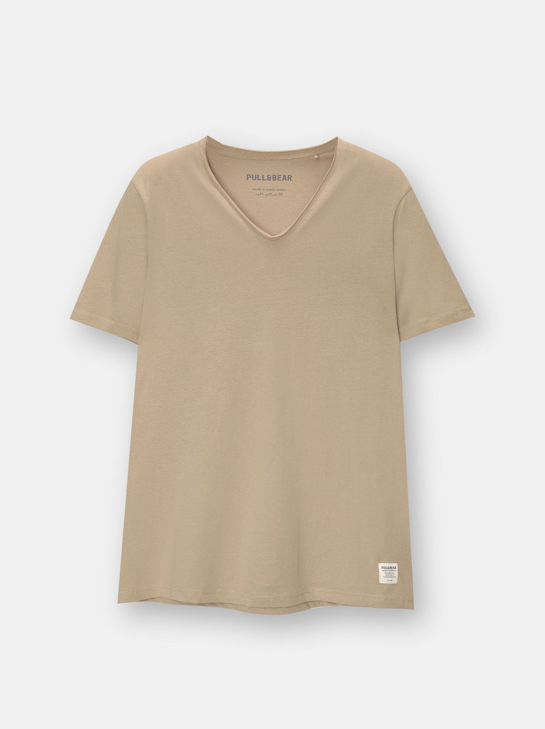 Moudda PULL & BEAR - T-Shirt Demi-Manches Col V - Tunisie 3