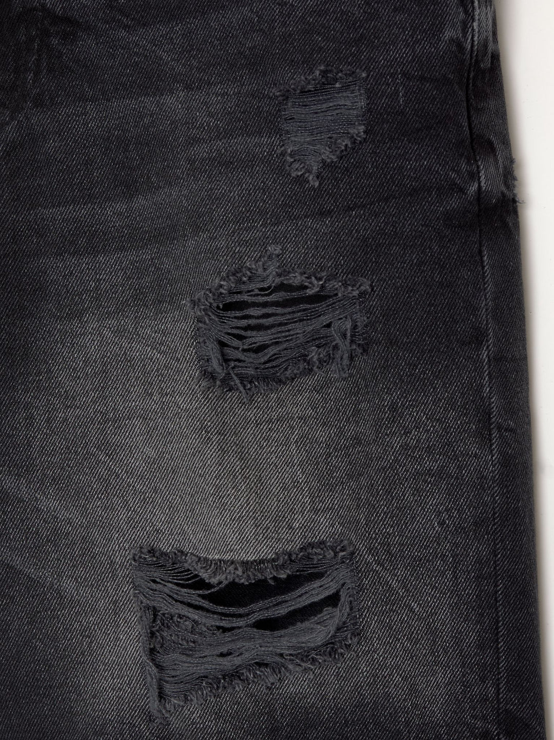 Moudda PULL & BEAR - Bermuda Denim Straight Déchiré TK AK - Tunisie 1