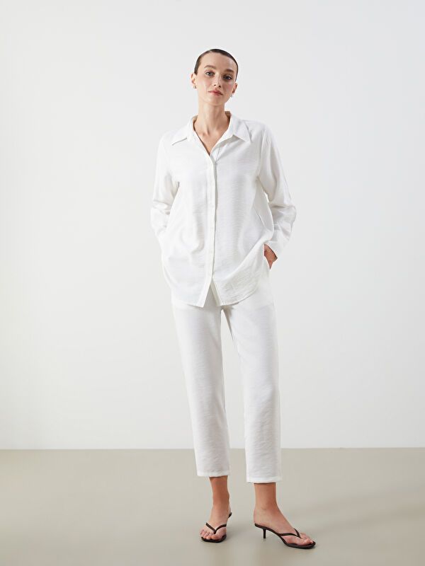 Moudda LC Waikiki - Pantalon tissé cv mince pour Femmes - Tunisie 1