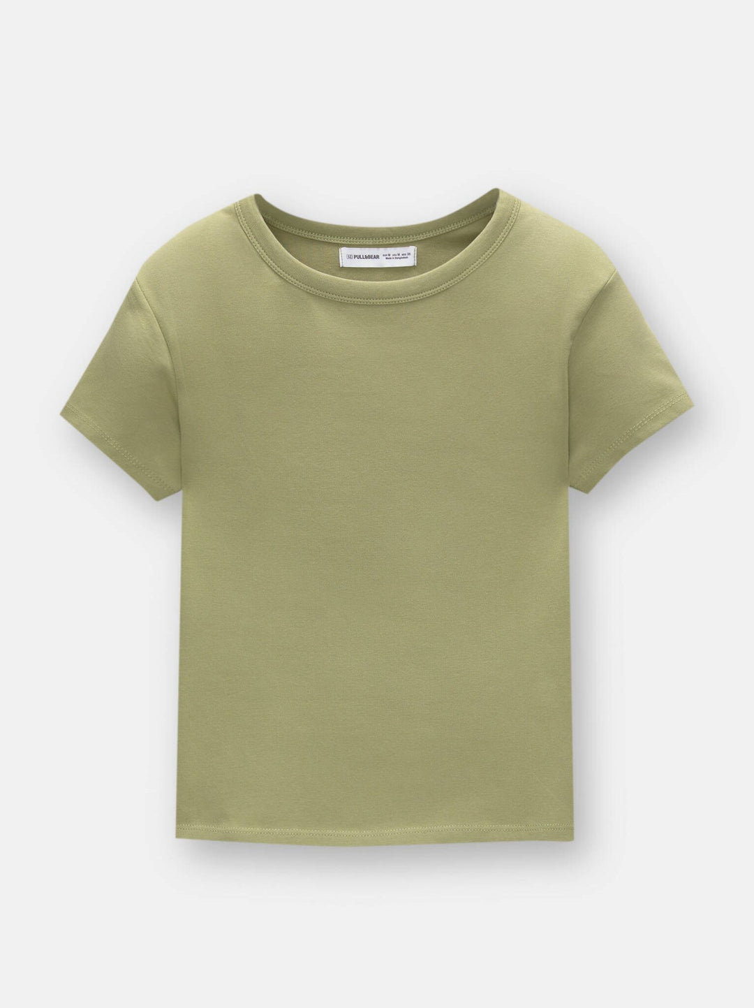 Moudda PULL & BEAR - T-Shirt Basique Ajusté - Manches Courtes - Tunisie 3