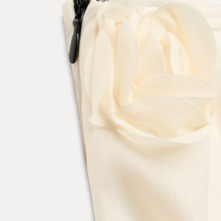 Moudda ZARA - Combinaison col bateau combinée fleurs 3D - Tunisie 4