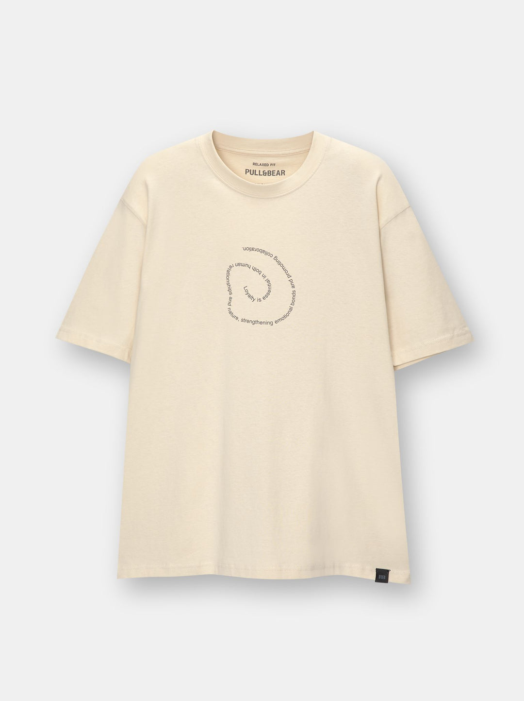 Moudda PULL & BEAR - T-Shirt Demi-Manches Wavy Text Collection - Tunisie 3