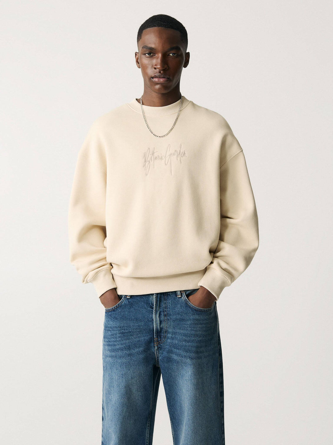 Moudda PULL & BEAR - Sweat Col Rond Lavé - Natural Movement - Tunisie 2