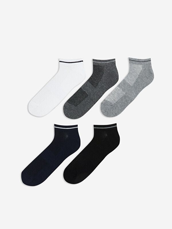 Moudda LC Waikiki - Chaussettes liner trainer (sport) pour Homme couleur Mélange teint fil - Tunisie 1