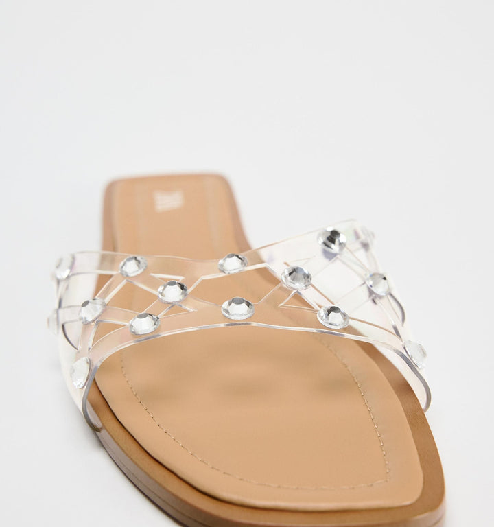 Moudda ZARA - Ballerines vinyle découpe brillants - Tunisie 3