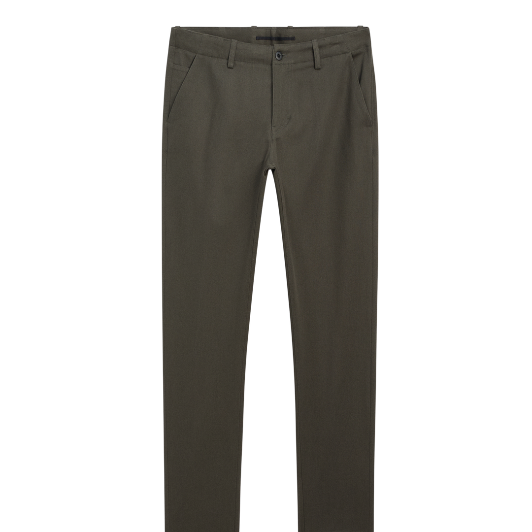 Moudda Massimo Dutti - Pantalon sergé coton coupe fuselée - Tunisie 1