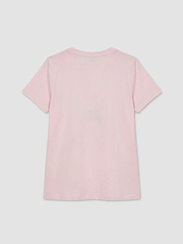 Moudda LC Waikiki - Body imprimé manches courtes en jersey pour Femme couleur  Rose lilas - Tunisie 2
