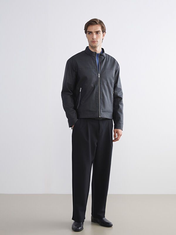Moudda LC Waikiki - Manteau d'hiver en similicuir pour Homme - Tunisie 2