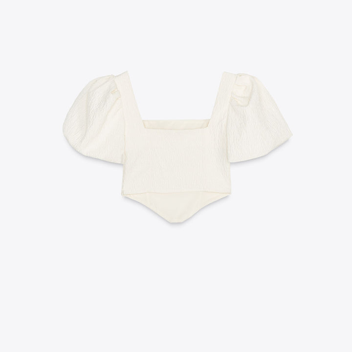 Moudda ZARA - Top Corset - Manches Bouffantes & Volume - Tunisie 2