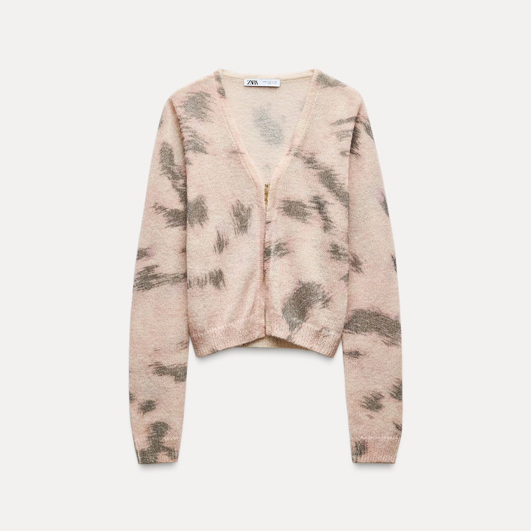 Moudda ZARA - Veste imprimée, fermeture métallique – ensemble - Tunisie 2