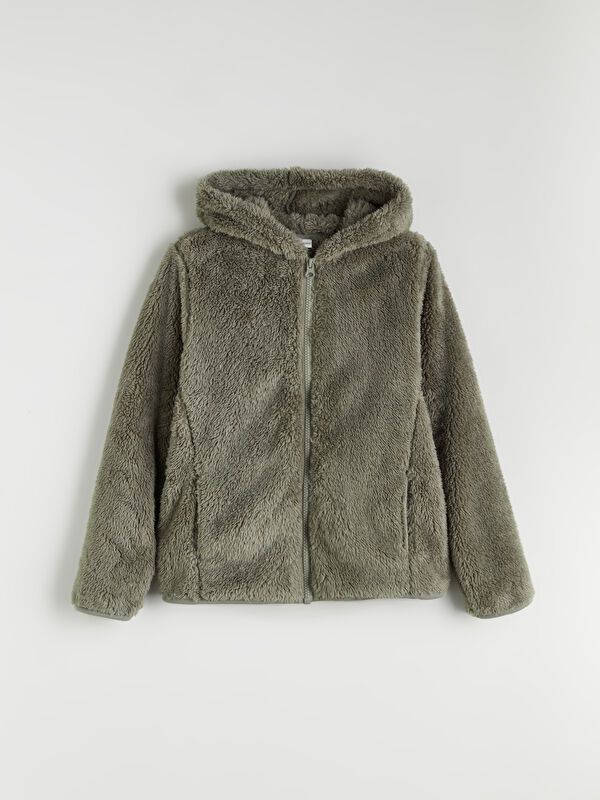 Moudda LC Waikiki - Cardigan en jersey Fille Vert terne - Tunisie 1