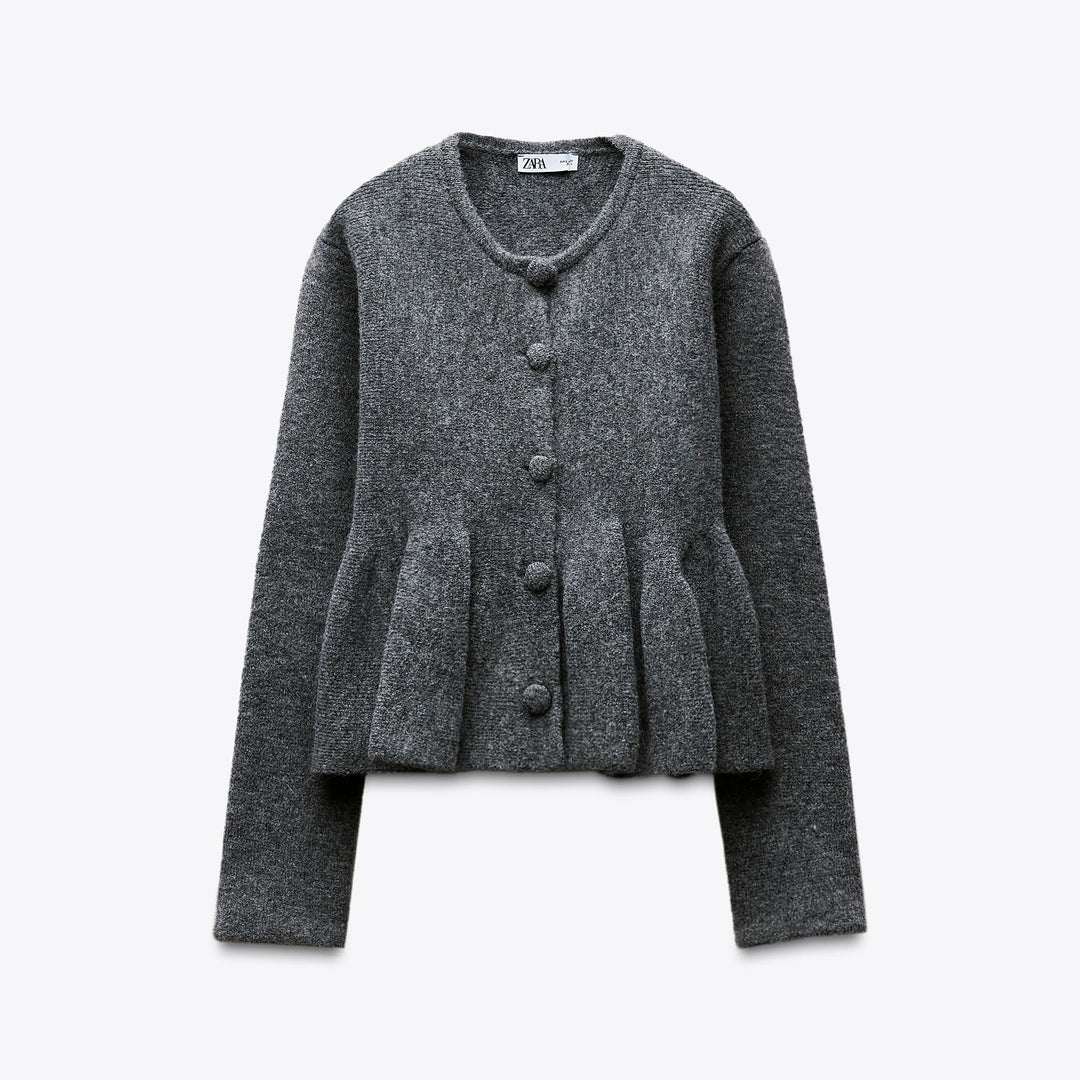 Moudda ZARA - Veste Boutonnée - Peplum & Volume - Tunisie 1