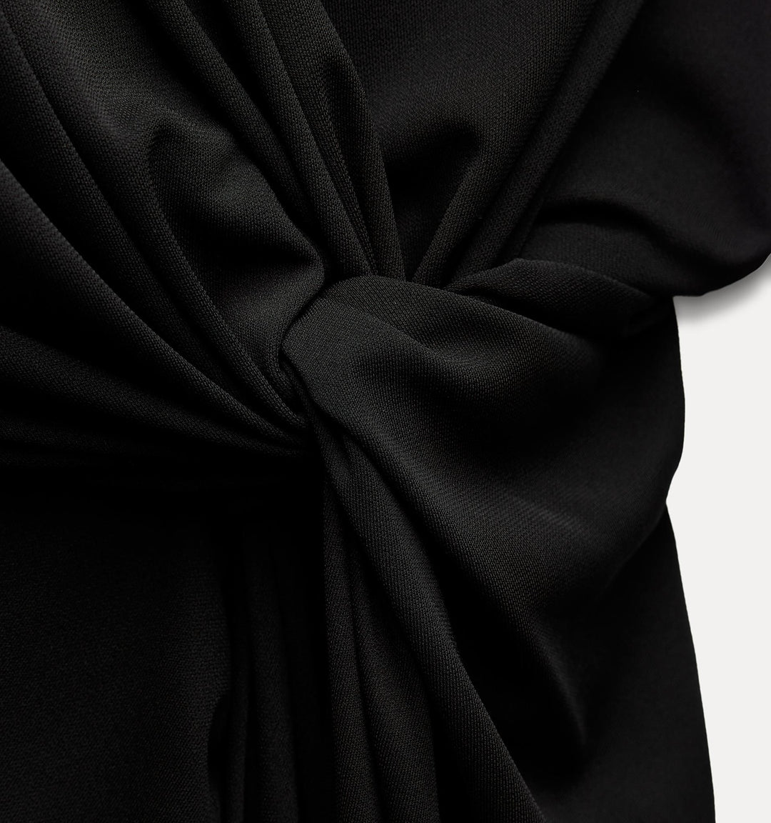 Moudda ZARA - Robe mi-longue drapée asymétrique - Tunisie 4