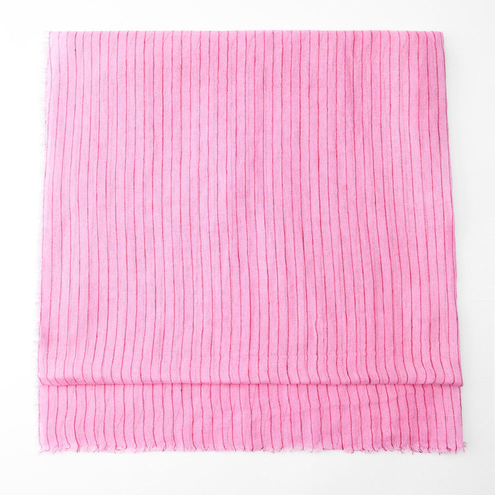 Moudda ZARA - Foulard lin mille rayures - Tunisie 2