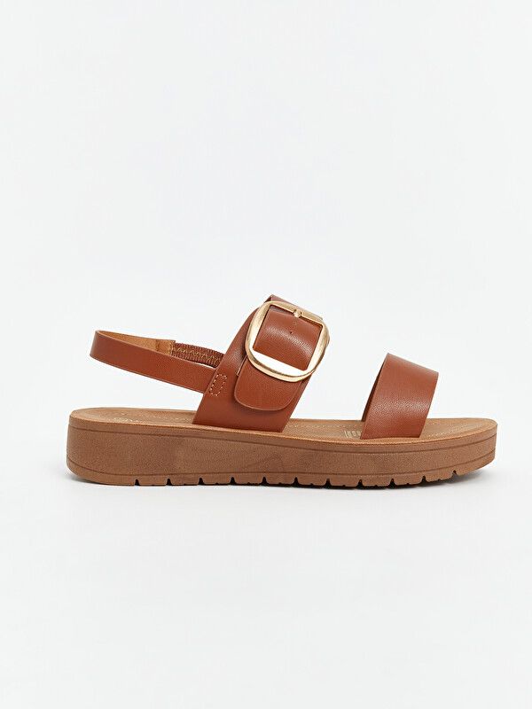 Moudda LC Waikiki - Sandales pour Femme couleur Tabac foncé - Tunisie 2