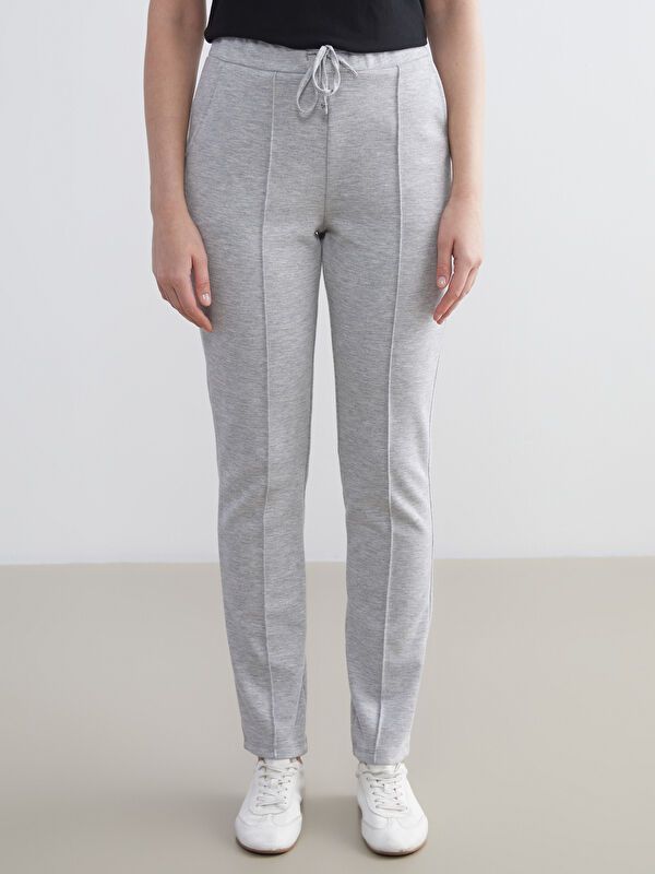 Moudda LC Waikiki - Pantalon jersey Femme Mélange de gris - Tunisie 2