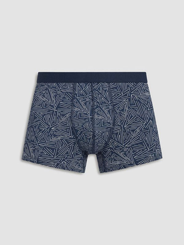 Moudda LC Waikiki - Boxer pour Homme couleur Bleu marine imprimé - Tunisie 2