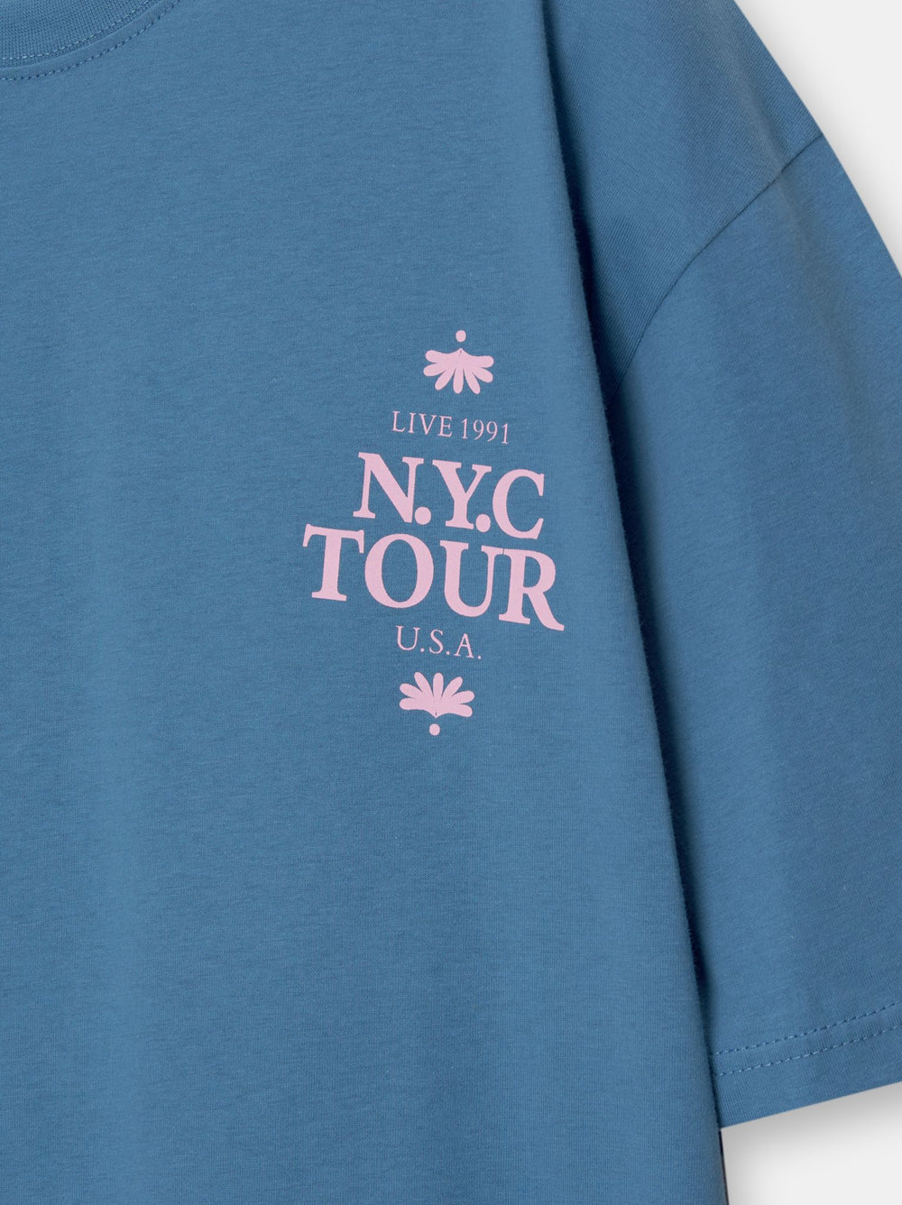 Moudda PULL & BEAR - T-Shirt Demi-Manches NYC Tour - Tunisie 2