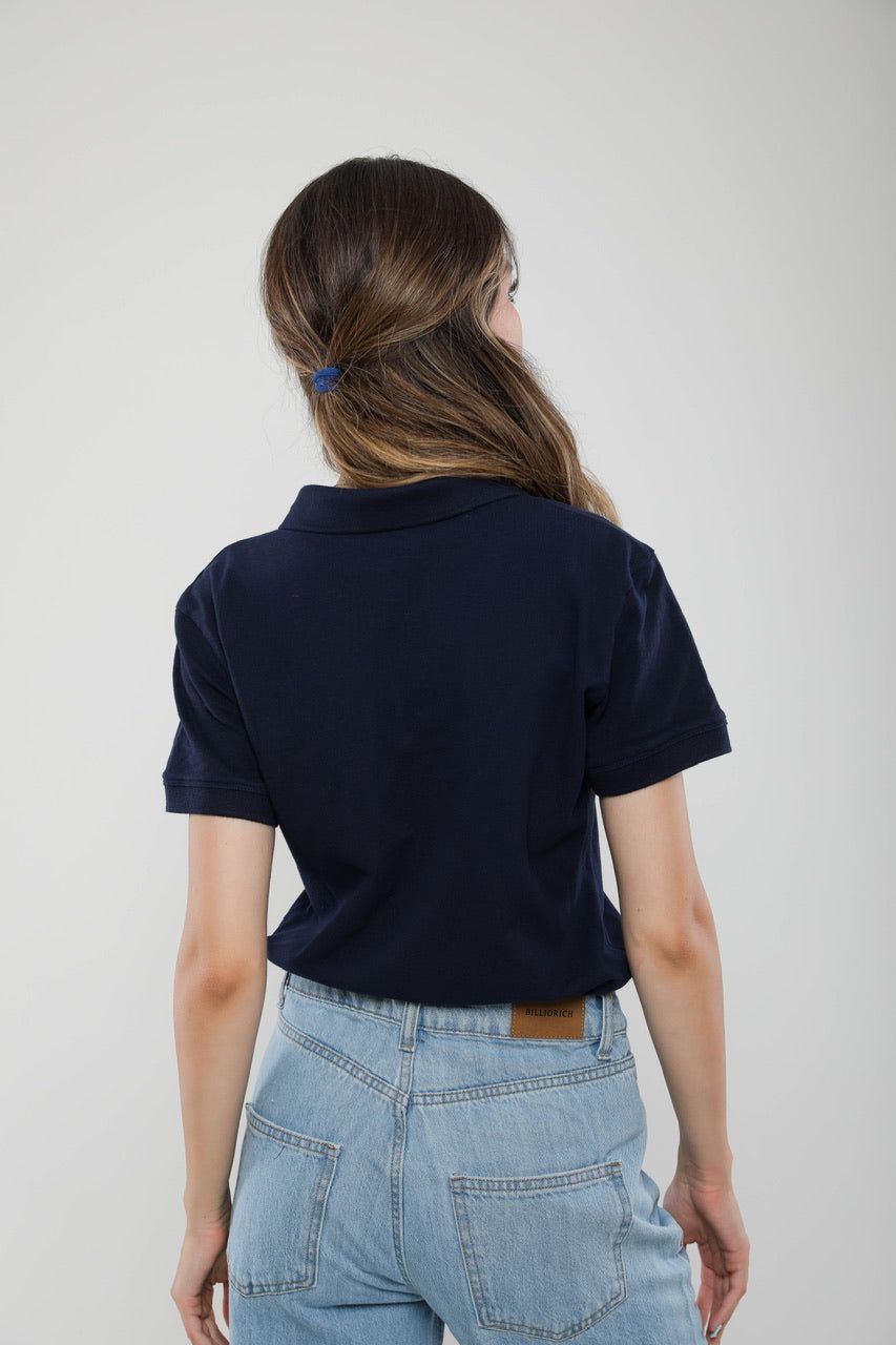 Moudda Billiorich - Polo Femme Slim Fit en Piqué de Coton - Tunisie 4