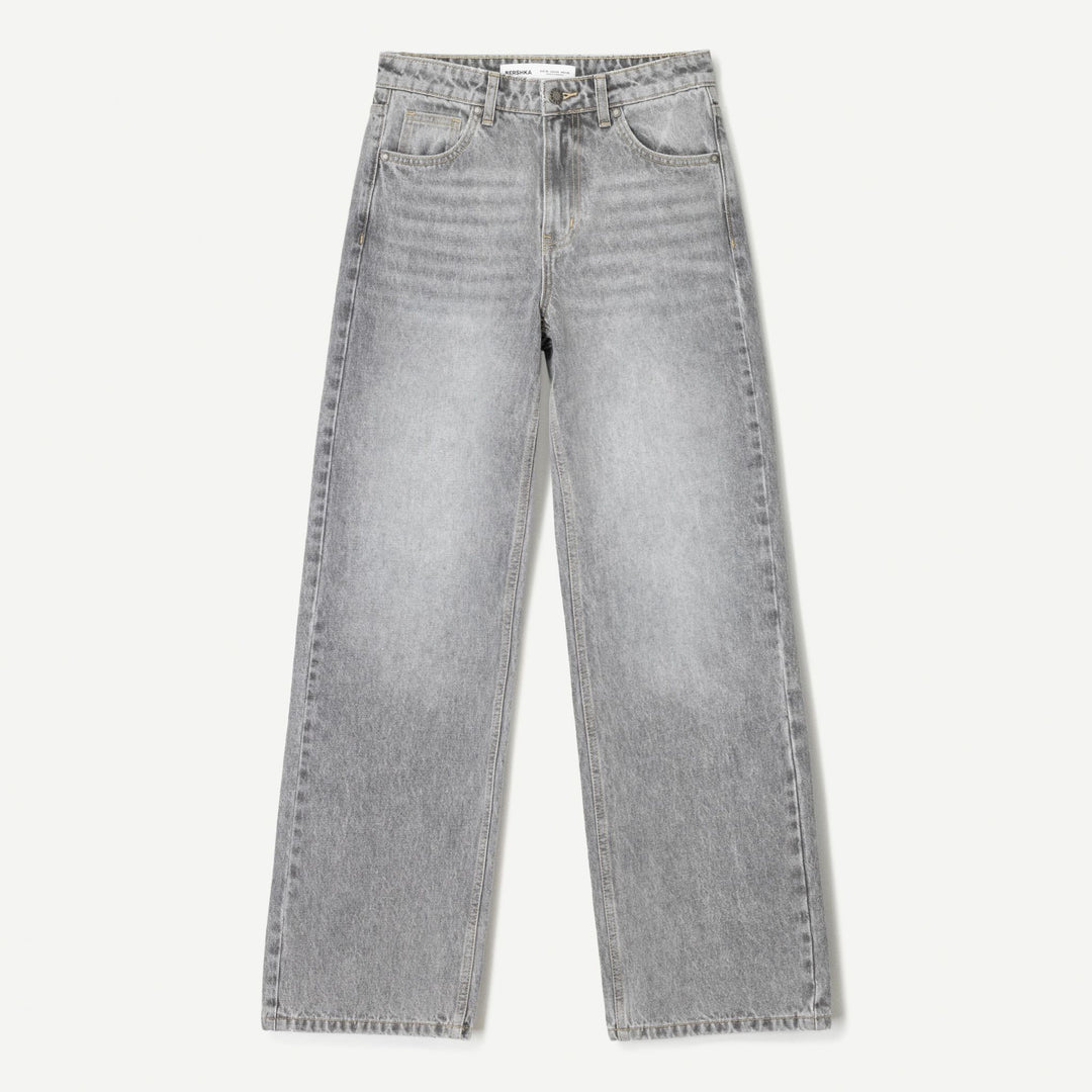 Moudda BERSHKA - Jean Straight Wide - Couleurs 428 & 811 - Tunisie 1