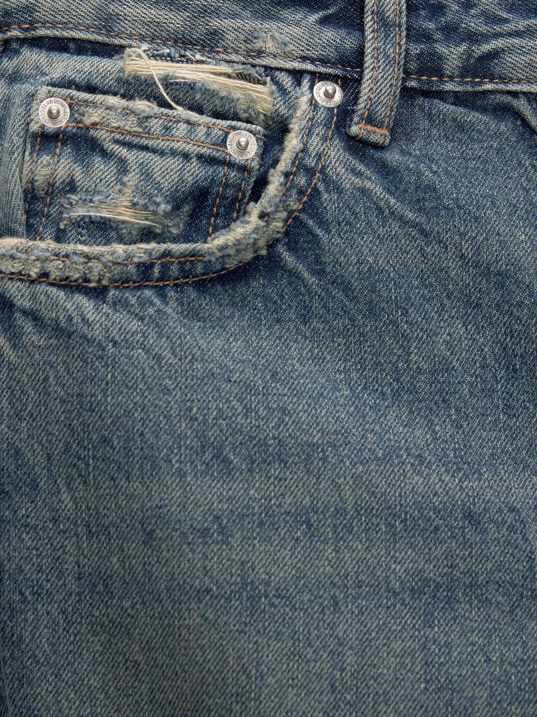 Moudda PULL & BEAR - Pantalon Denim Droit - Taille Moyenne - Tunisie 5