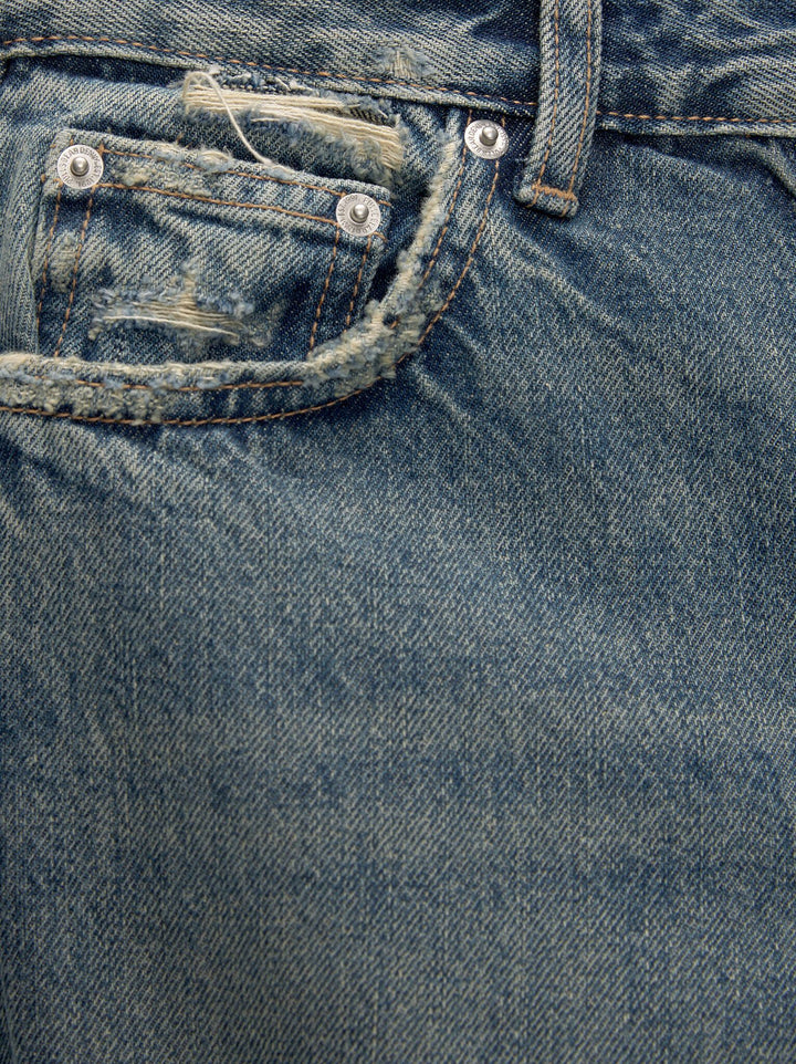 Moudda PULL & BEAR - Pantalon Denim Droit - Taille Moyenne - Tunisie 5