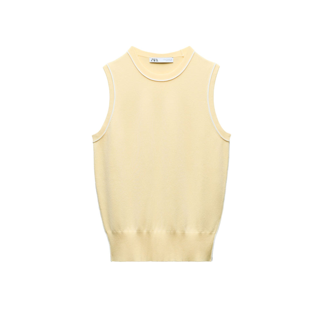 Moudda ZARA - Top basique avec emmanchure sarrasin - Tunisie 3