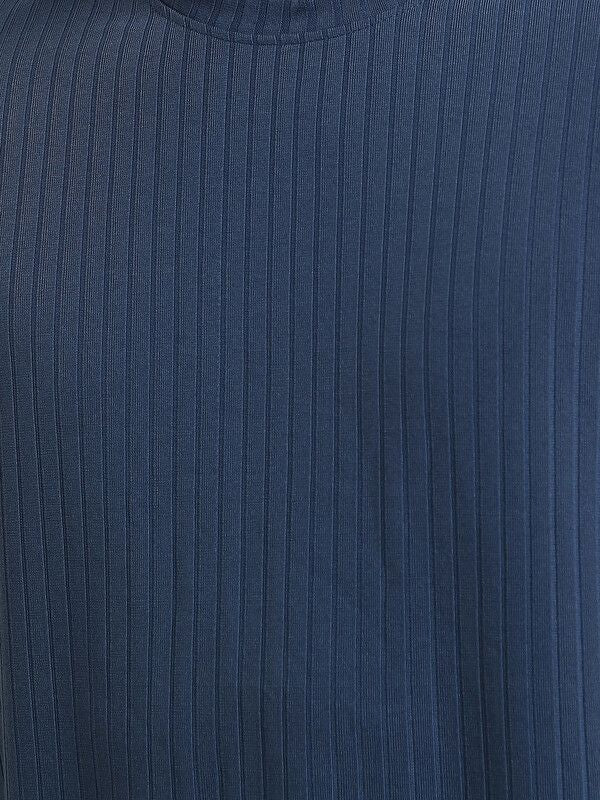 Moudda LC Waikiki - T-shirt manches courtes en jersey pour Homme couleur Bleu indigo - Tunisie 3