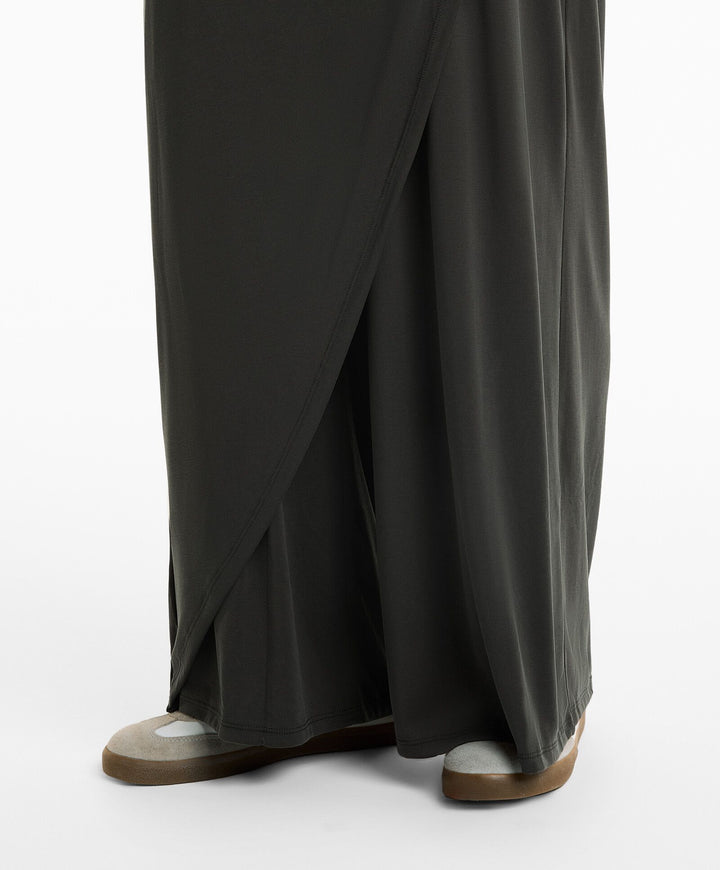Moudda Oysho - Pantalon Long Wrap - Modal/Polyester - Tunisie 4