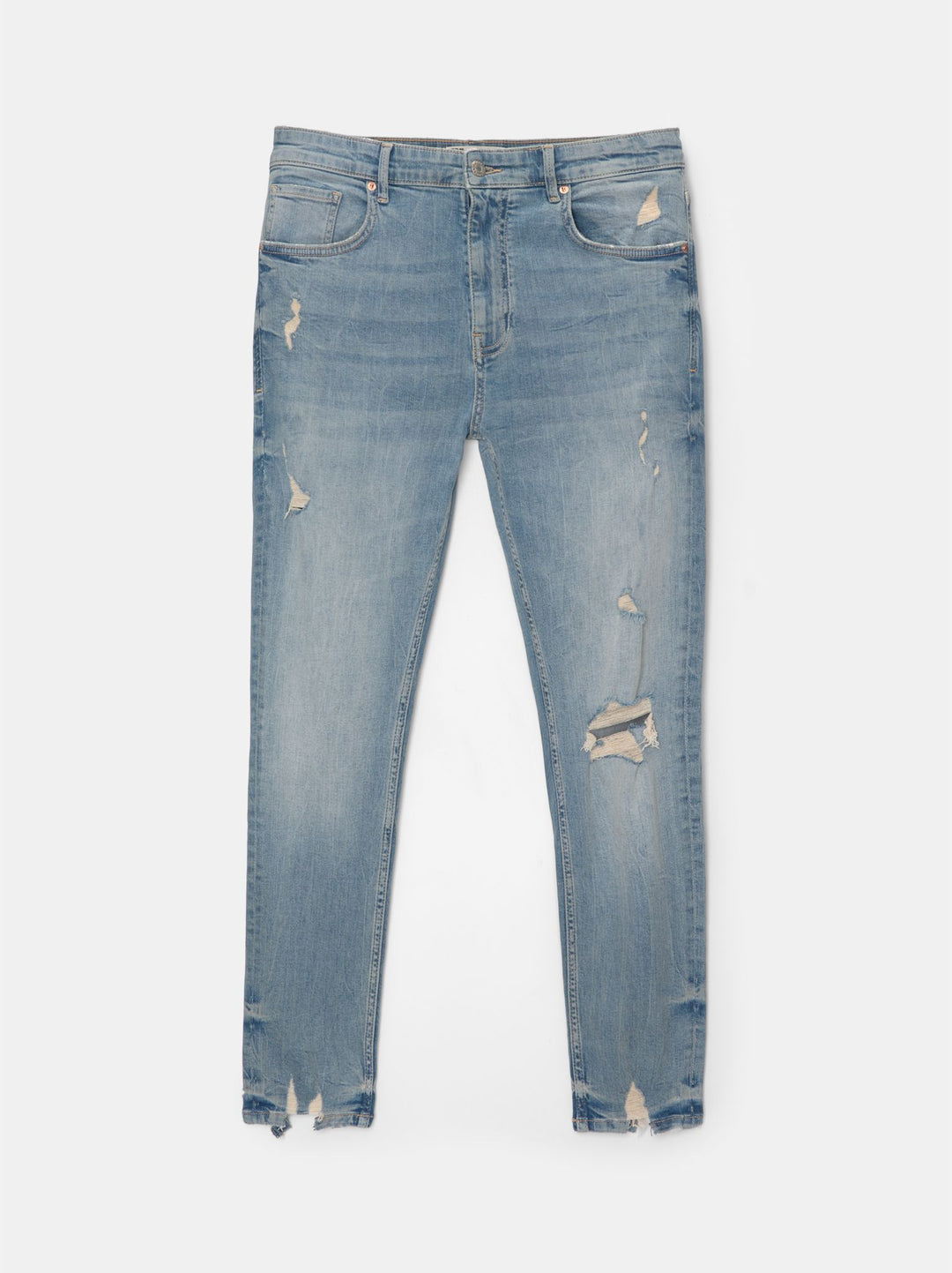 Moudda PULL & BEAR - Pantalon Denim Skinny Déchiré TK IN - Tunisie 1