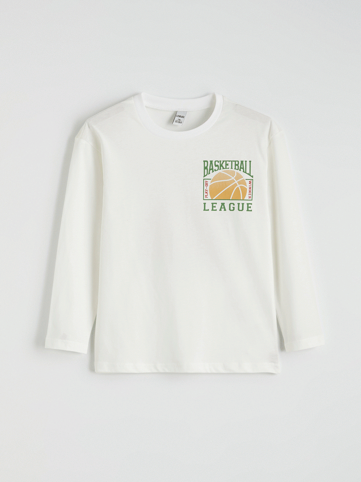 Moudda LC Waikiki - T-shirt manches longues en jersey pour Garçon - Tunisie 8